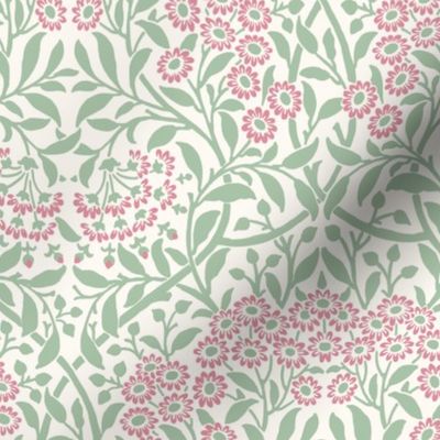 William Morris Woodblock Wallpaper