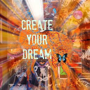 Create Your Dream #2 Orange