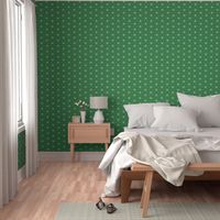 Patchwork: Triangulated Hexagons with Studs - Green
