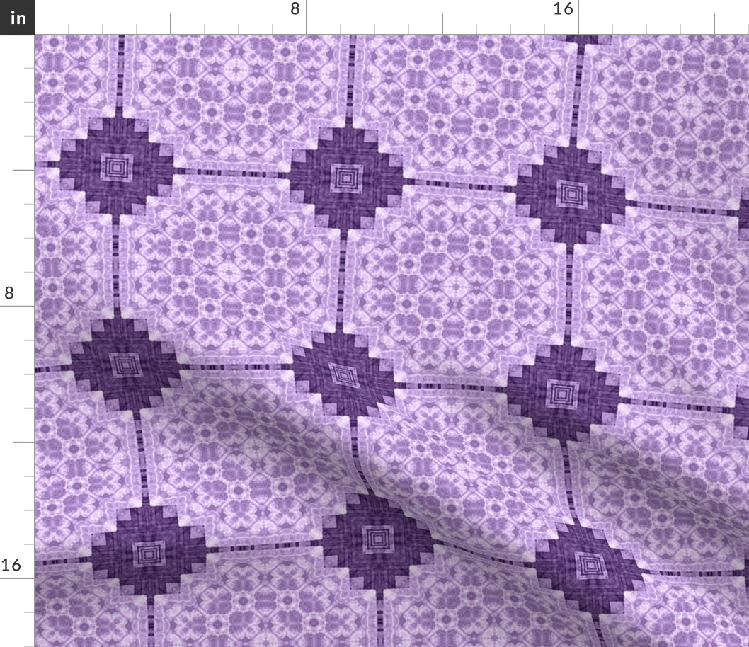 Patchwork: Lacy Purple