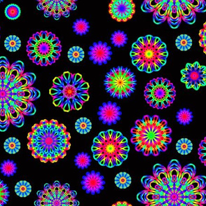 Kaleidoscope flowers