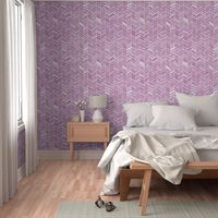 Herringbone Hues of Purple Orchid by Friztin