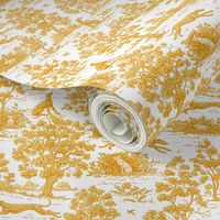 Gold Greyhound Toile 