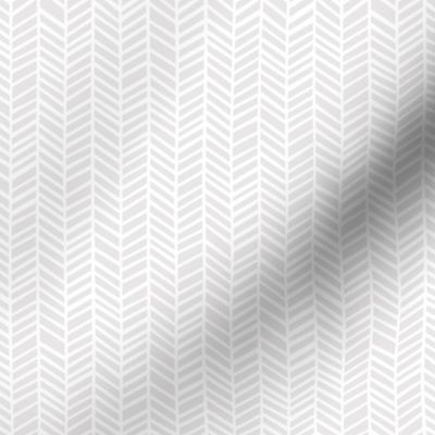 Herringbone Light Grey by Friztin - Mini
