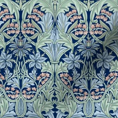 William Morris Bluebell/Columbine