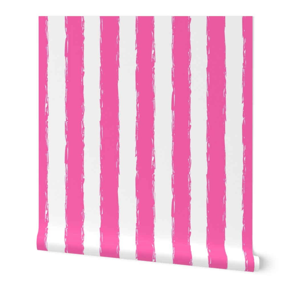 hot hot pink stripes