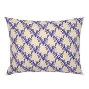 indigo_branch_coral_lattice_on_linen