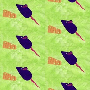 Purple Mouse Collage