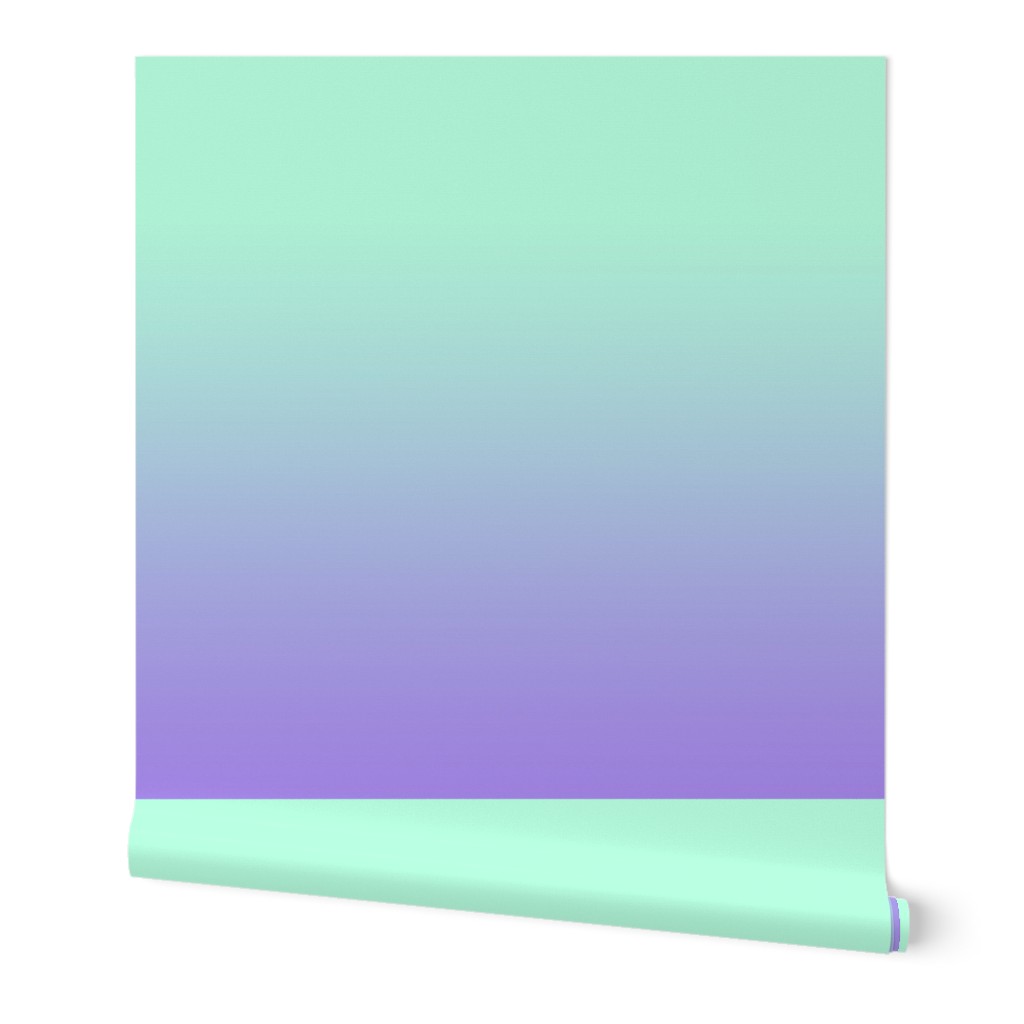 MINT & PURPLE FADE