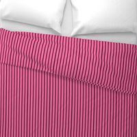 Wide pink stripes on narrow dark brown stripes.