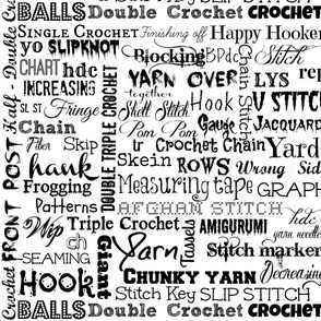 luckyhanks's Crochet theme - White