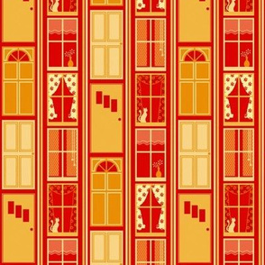 Doors and Windows - Red