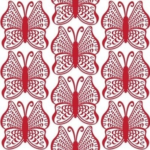 red butterfly