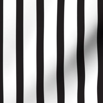 Black and White Stripes Vertical