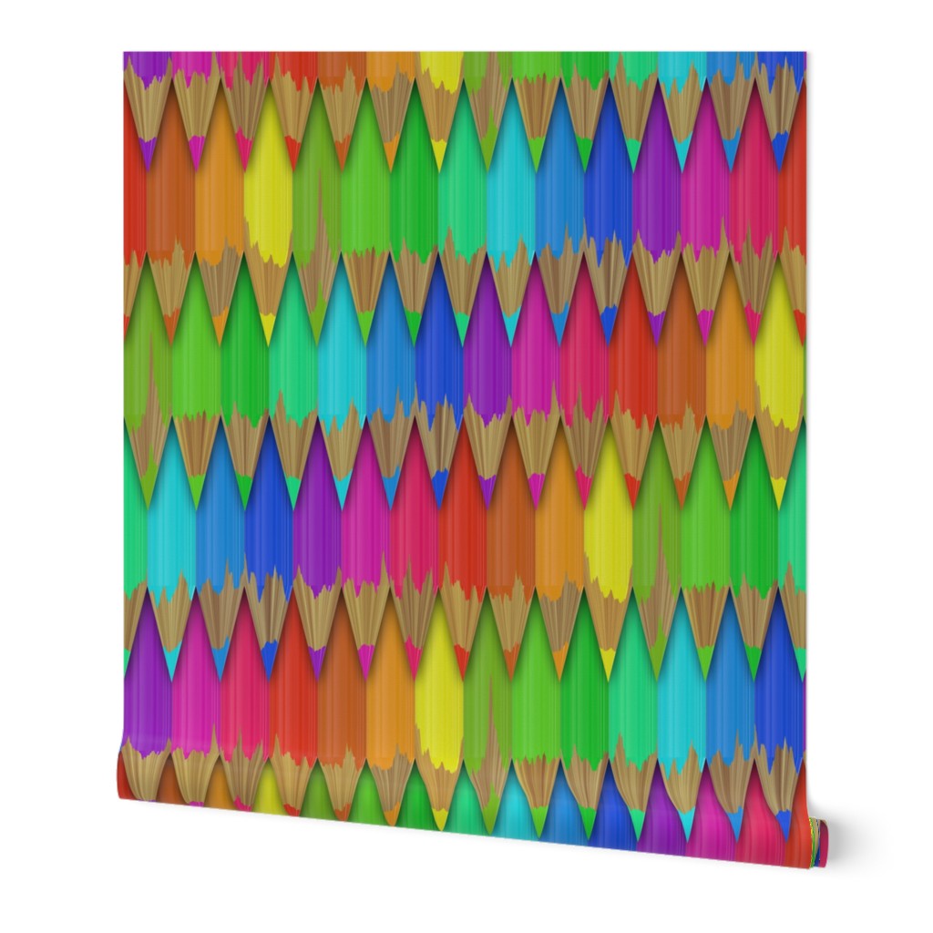 Colorful Pencils - Stacked