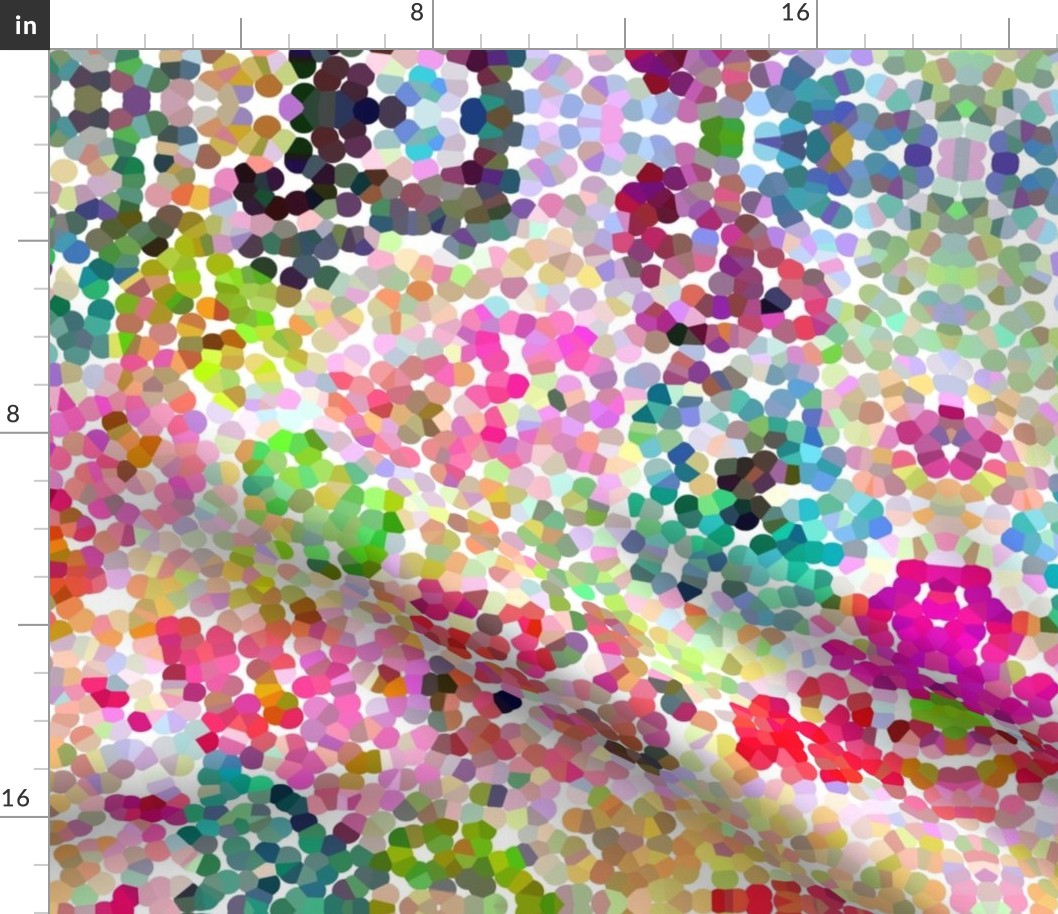 Colorful Pointillism Print (Large Dot)