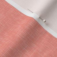 Light Coral Linen Solid