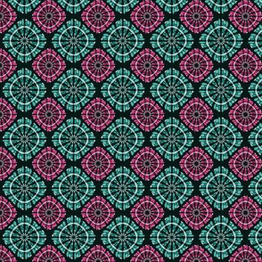 pink and green pattern