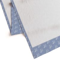 Dear Deer Silver Blue Linen