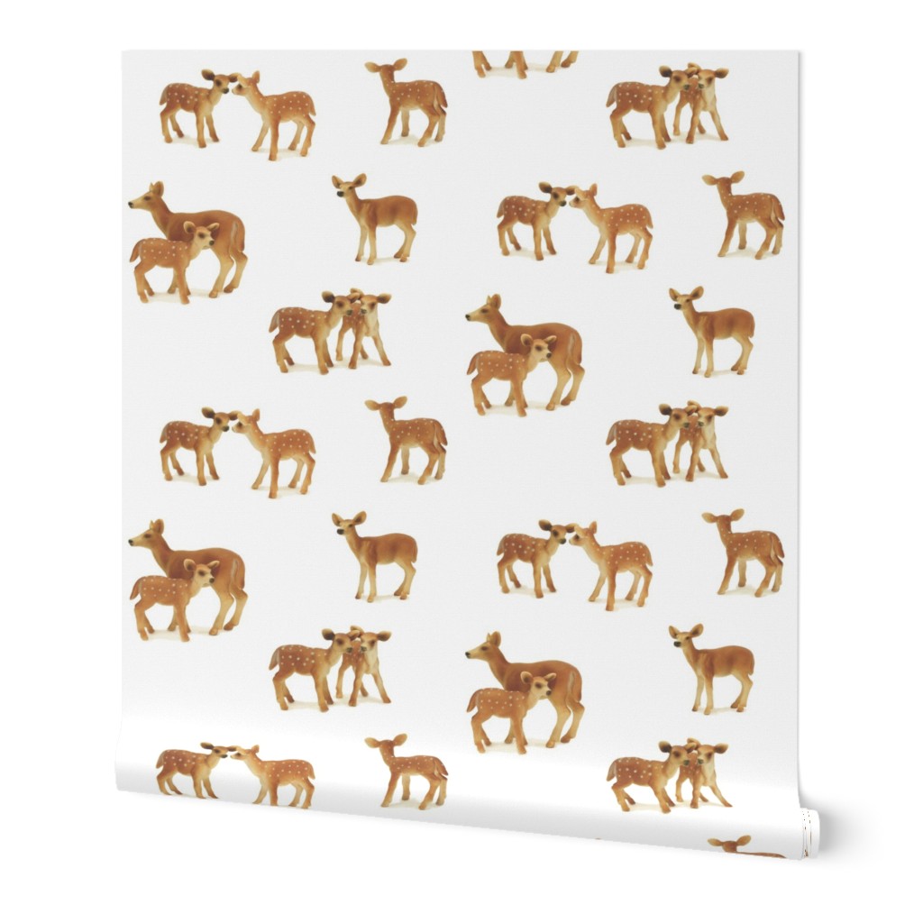 Fawn Nursery in Caramel on White