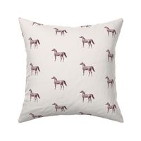 Arabian Horse Antique, warm neutral