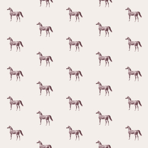 Arabian Horse Antique, warm neutral