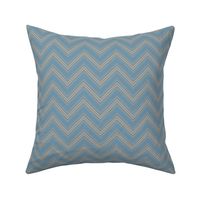 Pool Blue Chevron Small © Gingezel™