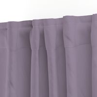 Solid Dusty Plum Purple