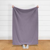 Solid Dusty Plum Purple