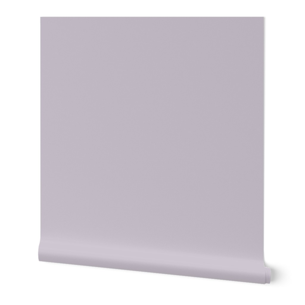 Solid Very Pale Plum Purple 