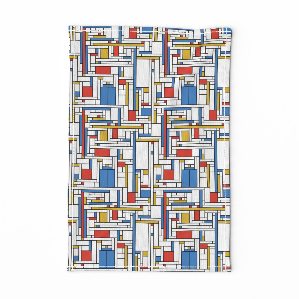 Mondrian Blue Box (neoplasticst)