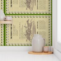 Mint Julep Tea Towel