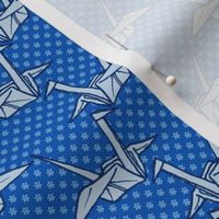 Paper Crane - Blue