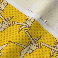 Paper Crane - Yellow