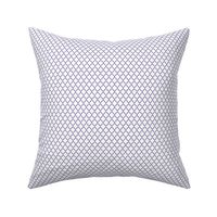 quatrefoil purple on white - small