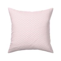 quatrefoil pretty pink on white - small