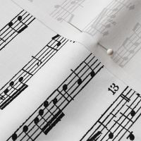 sheet music notes