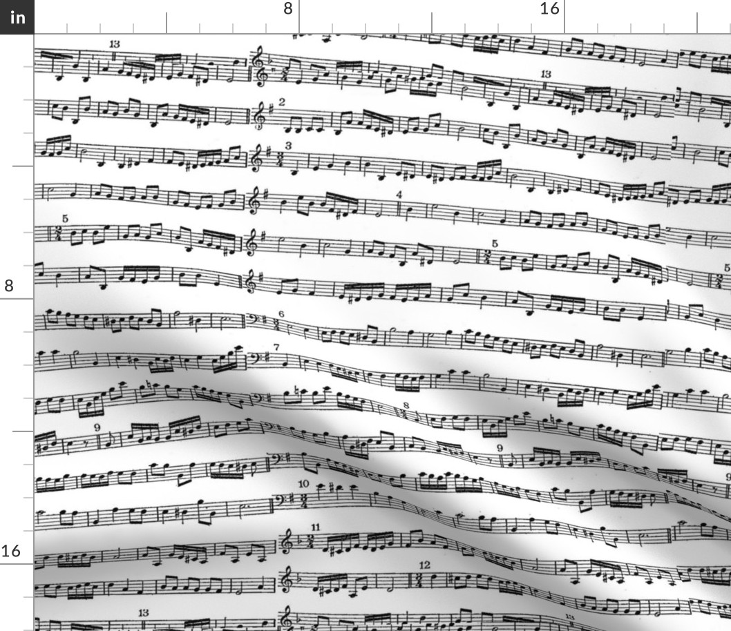 sheet music notes