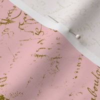 French Script Pink