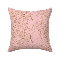 French Script Pink