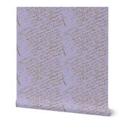 French Script Lavender