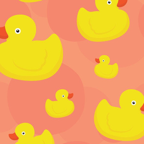 Rubber duck (pink)