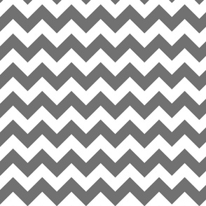 small dark grey chevron