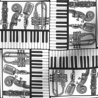 Rhapsody jazz instruments