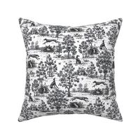 Black Greyhound Toile 