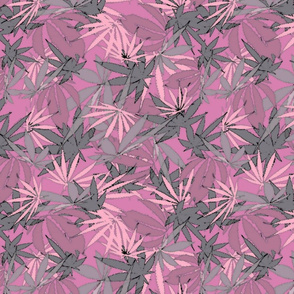 420 Leaf Pink Gray