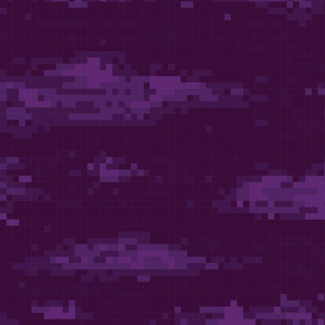 pixel art night sky