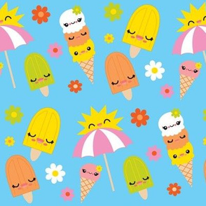 Summertime Kawaii Popsicles