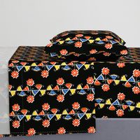 Ukrainian Geo-Floral Block Print