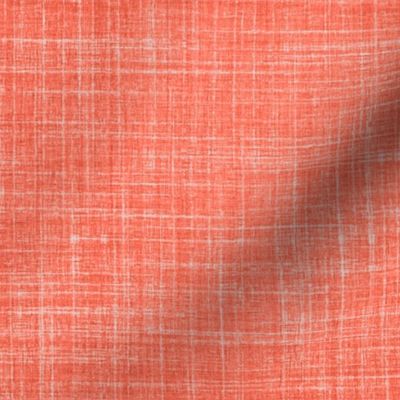 Linen in Persimmon